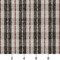 Pepper Plaid - Grey & Silver Plaid Upholstery Fabric 54 Inches"